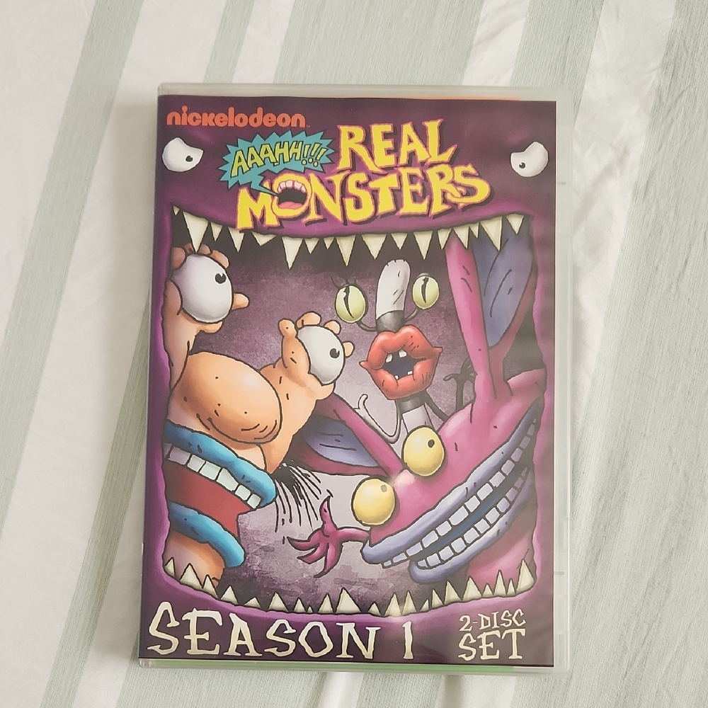Nickelodeon Aaahh!!! Real Monsters Season 1 DVD